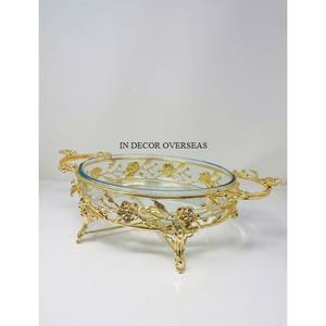 Aluminio fundido Color plata brillante pulido hojas únicas diseñador cazuelas utensilios de cocina accesorios suministros al precio más bajo - Product Image 6