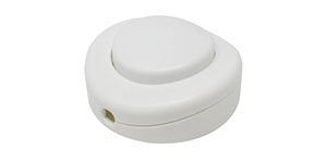 Interruttore a pedale bianco modello 350VP 2A 250V (Koala H038090) - Product Image 1