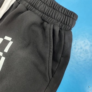 Shorts en molleton de laine vintage pour homme, style streetwear, lavage à l'acide, uni, séchage rapide, respirant, tailles XXS à 6XL - Product Image 5