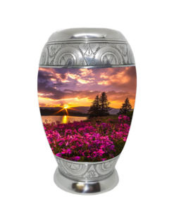 โกศโลหะสำหรับผู้ใหญ่พร้อมถุงกำมะหยี่ฟรีสำหรับโอกาสที่ระลึกถึง - Product Image 4