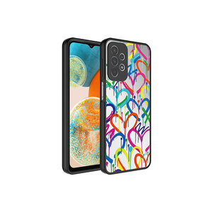 Coque de téléphone en silicone de luxe à motif cœur brillant pour Samsung Galaxy A72, coque arrière souple de protection avec style Ins, modèle 11 Pro - Product Image 1