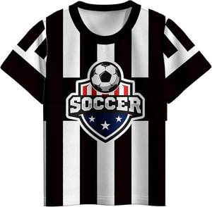 ชุดฟุตบอลเด็ก เสื้อกีฬาพร้อมกางเกงขาสั้น ระบายอากาศได้ดี น้ำหนักเบา ชุดฝึกซ้อม - Product Image 2