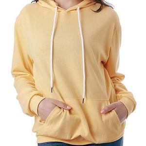Sweat-shirts pour femmes tricotés sur mesure 2026, logo frontal, respirant, séchage rapide, style streetwear, saison hivernale, col à capuche - Product Image 5