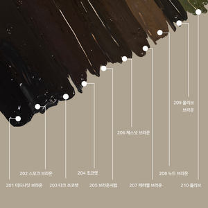 Encre de tatouage organique manuelle Lashmonster Ombre Color 205 Marron Sirop Pigments semi-permanents pour microblading Maquillage permanent pour - Product Image 3