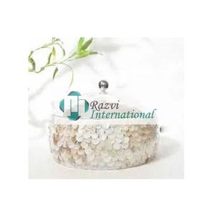 Cacerola de acero inoxidable y nácar hecha a mano diseño indio excelente calidad comida servir olla caliente - Product Image 3