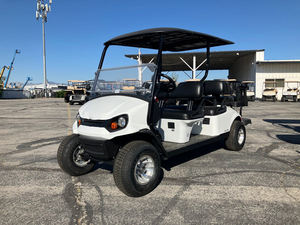 Nouvelle voiturette de golf électrique 6 places W-h-i-t-e 2024 E-Z-G-O V-a-l-o-r 6 - Product Image 2