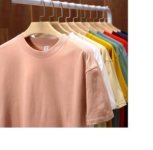 T-shirt personnalisé T-shirt surdimensionné de haute qualité à épaules tombantes 100% coton pour hommes coupe ample imprimé Street Wear T-shirts lourds - Product Image 1