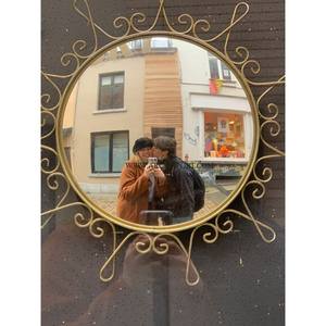 กระจกติดผนังในห้องน้ำวินเทจกระจกติดผนังรูปทรงสี่เหลี่ยมหรูหรากระจกตกแต่งผนังลายโฉมใหม่ในราคาที่ดีที่สุด - Product Image 5