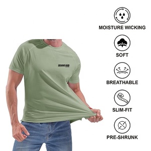 เสื้อยืดผู้ชายขายส่ง น้ำหนักเบา สวมใส่สบาย เนื้อผ้านุ่ม เหมาะสำหรับออกกำลังกายและใส่ที่บ้าน คอกลม แขนสั้น - Product Image 4