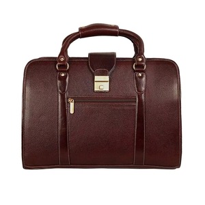 New Quality 2025 Hot <b>Sale</b> Leather Made Handbag <b>Laptop</b> and File Bag Low MOQ Leather Lap Top Bags <b>for</b> Business Men - Product Image 1