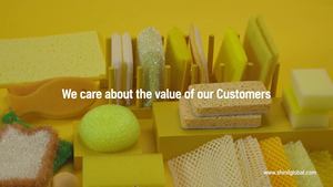 Esponja corporal no abrasiva para cocina, lavador de Nylon no tejido ecológico, a buen precio - Product Image 6