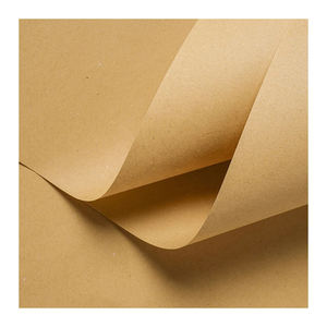 High Quality Unbleached <b>Brown</b> Kraft <b>Paper</b> <b>Roll</b> Waterproof Virgin Wood Pulp Gravure Printing Compatible Environmental Packaging - Product Image 3