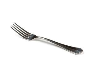 Fourchette en acier inoxydable 304 poli, pour servir des fruits, fabrication artisanale, fourchette en métal pour desserts, logo personnalisé - Product Image 1