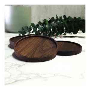 Venta caliente Artesanías Posavasos de madera de bambú Nogal Sheeshm Madera Diseño personalizado Fabricación India con la mejor calidad - Product Image 2