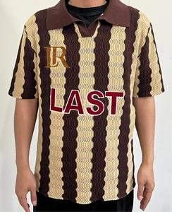 Camisetas de fútbol americano con logotipo bordado sublimado, camisetas de fútbol de malla cuadrada de poliéster personalizadas - Product Image 1