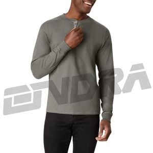 Acheter chemise grise à manches longues pour hommes, moderne, premium, douce, confortable, parfaite, décontractée, élégante, ambiance streetwear urbaine - Product Image 5