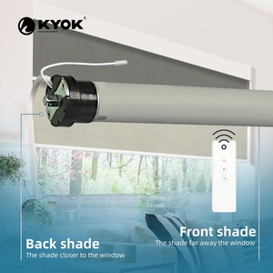 Motor tubular de 45 mm compatible con el sistema domótico KYOK para persianas enrollables, venta al por mayor de fábrica - Product Image 1