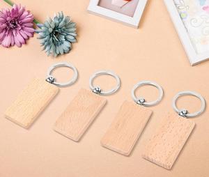 Porte-clés en bois pour le bureau et la maison, prix abordable, 100% haute qualité, sur mesure, fabriqué à la main, porte-clés en bois artisanal à bas prix - Product Image 6