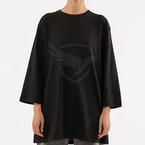 T-shirts surdimensionnés pour femmes, style tendance, taille personnalisée, respirants, coupe ample, haute qualité, en stock - Product Image 1