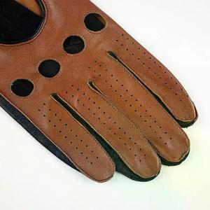Gants de conduite en cuir véritable de haute qualité, style classique, nouvelle mode, accessoire d'hiver pour hommes et femmes, prix raisonnable, noir - Product Image 4
