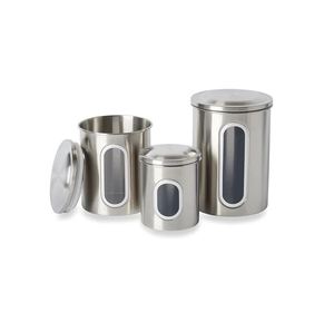 Tarro de almacenamiento personalizado de Metal plateado para especies de alimentos, contenedor de almacenamiento de frutas secas, tarro para el hogar, Hotel, restaurante, Decoración de cocina - Product Image 6