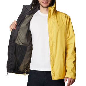 Chaqueta de lluvia impermeable para correr de estilo callejero para hombre, diseño personalizado con cuello levantado, ropa de exterior de tamaño regular para invierno - Product Image 4