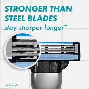 Gillette Mach3 Men's Razor Blades Recarga Cartuchos, 12 Ct - Product Image 6