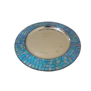 Assiette de Présentation Multifonctionnelle en Métal, Plateau Rond pour Aliments, Assiettes de Service pour Mariages et Fêtes, Vaisselle de Décoration pour la Cuisine - Product Image 5