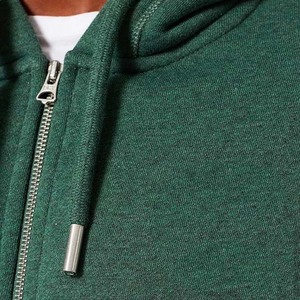 Alta Calidad Algodón manga larga liso de gran tamaño por encargo hombres ropa de invierno cremallera precio barato Color sólido Hombre Sudaderas con capucha básicos - Product Image 4