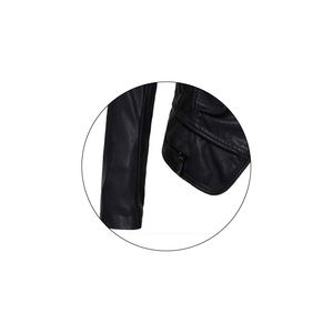 แจ็คเก็ตหนังผ้าใบสไตล์พังก์แฟชั่นสำหรับผู้ชายรุ่นใหม่ล่าสุดขายดี ดีไซน์เก๋ไก๋ลำลองสั่งทำได้ - Product Image 5