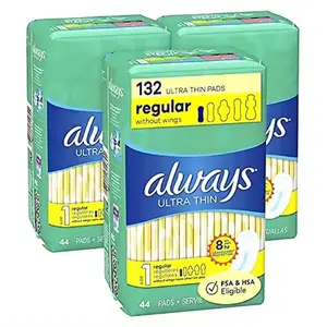 always untra/always discreet/Always Maxi Overnight Pads, Size 4, Overnight, Unscented, 48/ Always pads Ultra night and day