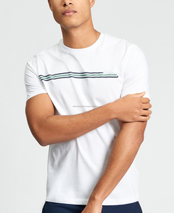 เสื้อยืดผู้ชายผ้าฝ้ายทอเนื้อแน่น 100% สไตล์สตรีท ระบายอากาศได้ดี ทรงปกติ แขนสั้น น้ำหนัก 180 กรัม ดีไซน์ใหม่ 2026 - Product Image 2