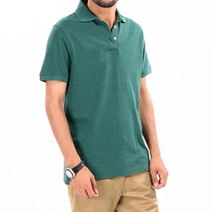 Algodón de talla grande transpirable vendedor superior nuevo diseño hecho a medida cuello vuelto hombres manga corta algodón Polo camiseta para niños - Product Image 2