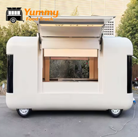 Remolque de Comida Rápida, Camión de Comida Móvil, Equipamiento de Cocina Completamente Equipado, Remolques de Comida con Equipamiento de Cocina Completo