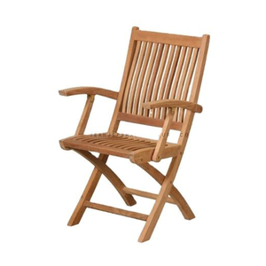 Relajación para jardín, restaurante, Villa, muebles, sillas plegables de madera, OEM Kiffa, etiqueta privada personalizada, supercómodo - Product Image 3