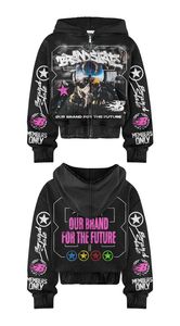 2026 nuevas sudaderas con capucha lavadas con ácido de alta calidad personalizadas con diseños creativos de personalización ropa atractiva de ajuste relajado - Product Image 3