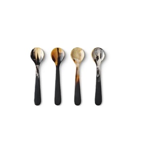 Cuchara de cuerno de buey de tamaño personalizado, cuchara de mesa de cocina, cuchara de vajilla de alta pulido, mejor venta, cuchara de cuerno de buey Real, uso para fiesta de boda - Product Image 3