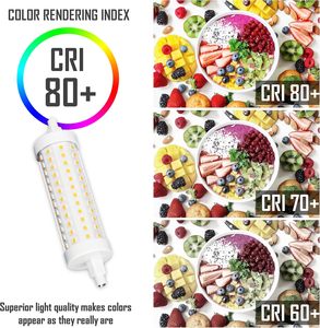 Bóng đèn LED clar-r7s 118mm có thể điều chỉnh độ sáng 15W, tương đương với <span class=keywords><strong>Halogen</strong></span> 200W, đèn tuyến tính công suất cao cho đèn pha và máy chiếu - Product Image 4