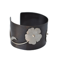 Hanukkah Jewish Festivals Famous Laser Cutting and Laser <b>Engraving</b> arm brass <b>bangle</b> Heart Design for Women Handmade Bracelet - Product Image 5