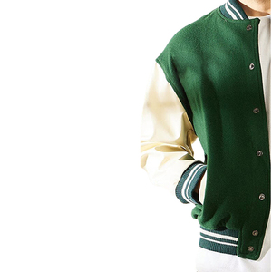 Veste universitaire de baseball universitaire pour hommes 100% coton formel avant saison d'hiver OEM service teint traité Vente en gros personnalisé - Product Image 4