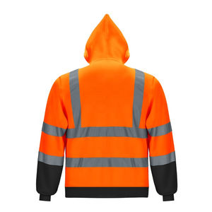 Vêtements de travail personnalisés en gros, uniformes, sweats à capuche de sécurité, vêtements de chantier, coton, travail, utilisation en hiver, sweats à capuche de sécurité - Product Image 2