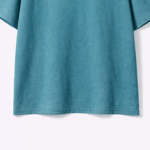 เสื้อยืดโอเวอร์ไซส์แบบยูนิเซ็กซ์ เนื้อผ้านุ่ม 100% ผ้าฝ้าย สวมใส่สบายๆ ในชีวิตประจำวัน แบบเรียบง่าย แขนสั้น คอกลม แฟชั่นสตรีทแวร์สำหรับฤดูร้อน - Product Image 6