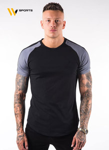 Meilleure qualité personnalisé hommes W166 T-Shirts nouveau style 180 grammes séchage rapide respirant motif à manches courtes broderie solide - Product Image 4