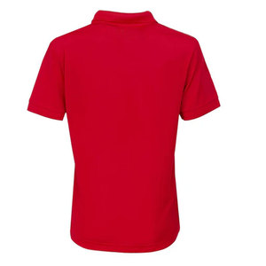 เสื้อเจอร์ซี่ย์แขนสั้นผ้าถักโลโก้ตามสั่งผ้าคอตตอน100% สีทึบดีไซน์ล่าสุด - Product Image 2