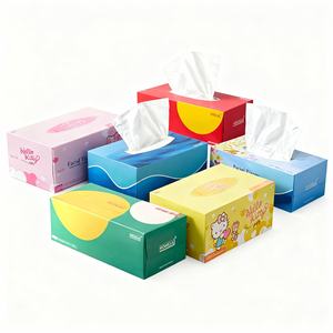 Boîte de mouchoirs en papier en vrac, doux et résistant, haute absorption, écologique, pour la maison et le bureau - Product Image 3