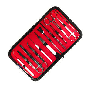 MEDIHEAL SURGICAL CORPORATION Kits chirurgicaux personnalisés de 12 pièces, manche de scalpel, pinces, outils, ensembles, étui en cuir, modèle MSC-H-1013 - Product Image 2