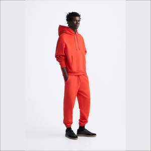 Chándal de Invierno Unisex de Poliéster/Algodón Transpirable con Capucha y Estampado, Diseños Personalizados, Paneles Multicolores, Tejido Grueso - Product Image 2