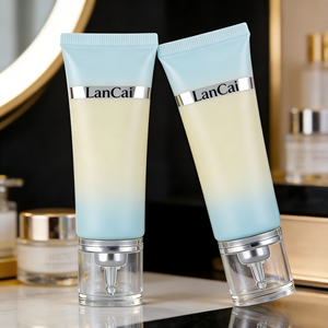 <strong>10m</strong>/30ml Plastic Lotion <strong>Tubes</strong> with Screw Pump Cap Soft Squeeze Containers for Cosmetic Creams Body Lotion <strong>Tube</strong> - Product Image 6
