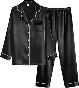 Ensemble de survêtements athlétiques rétro OEM, pyjamas en satin personnalisés pour femmes, nouveaux vêtements unisexes élégants en gros avec techniques d'impression - Product Image 1