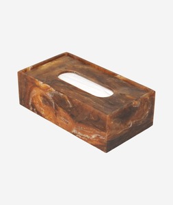 Boîte à mouchoirs en bois au fini lisse pour salle à manger, facile à remplir et à nettoyer après une utilisation quotidienne - Product Image 1